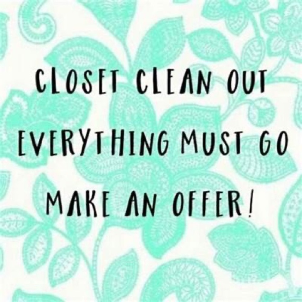 Making room for baby! EVERYTHING MUST GO!!!